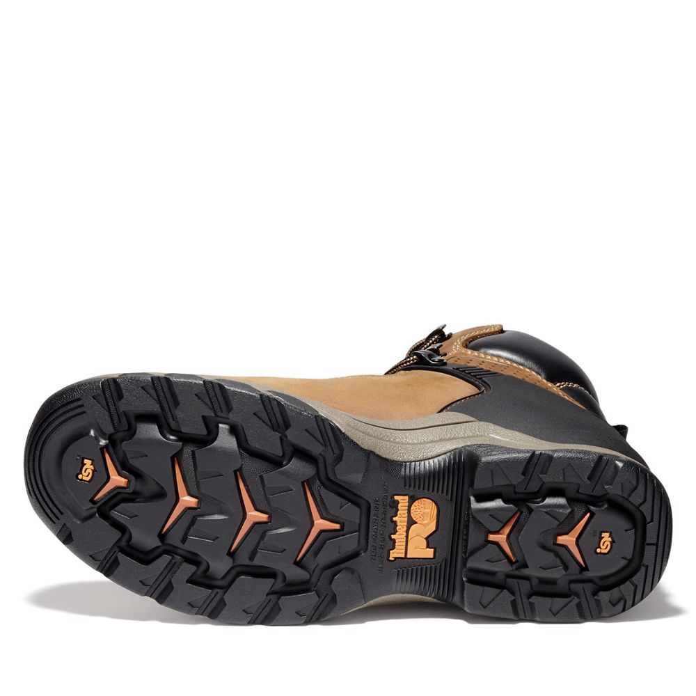 Botas de Trabajo Timberland Hombre Pro® Hypercharge 6\" Soft Toe Marrones/Negras - Chile PRT-079825